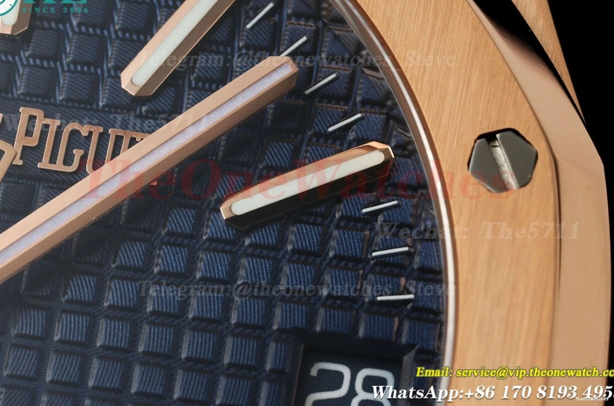 Oak Royal Clone Super Stk A4302 41mm Blue IPF 15510 LE RG 1226